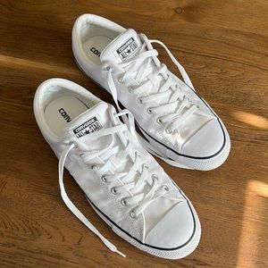 White Converse All Star Low Top Shoes